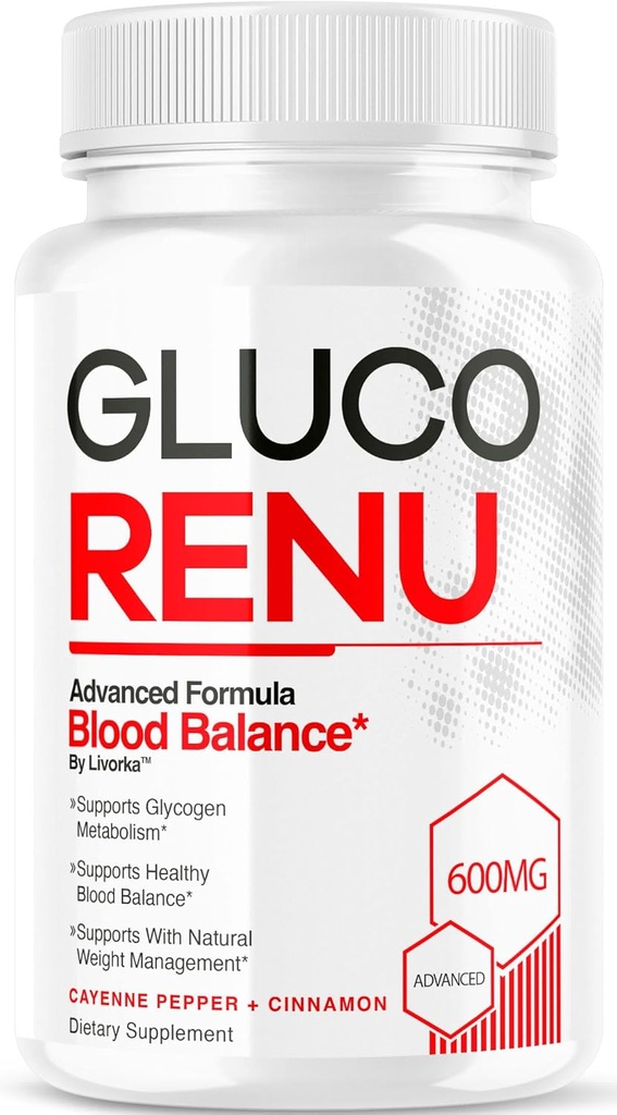GlucoのRenuのカプセル - 公式のGlucoのRenu、GlucoRenuの丸薬、優れた方式のGlucoのRenuの補足、自然なサポートGlucoRenu、GlucoのRenuの報酬の方式、1か月のための30のカプセル