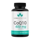 Lumaの栄養のCoQ10 400mgのSoftgels - 高吸収のCoenzyme Q10 -サービングごとのCo Q-10 200mg/400mg -中心の健康- 60の液体のSoftgels