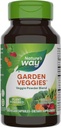 Nature's Way Garden Veggies, Veggie Powder Blend, 900 mg/ 2カプセルサービング, 60 ビーガンカプセル (パッケージ 5 月 Vary)