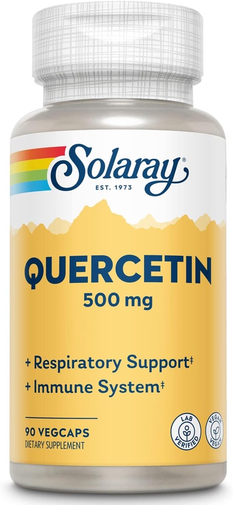 ソレイ、ケルセチン、500mg、90ベジーキャップ