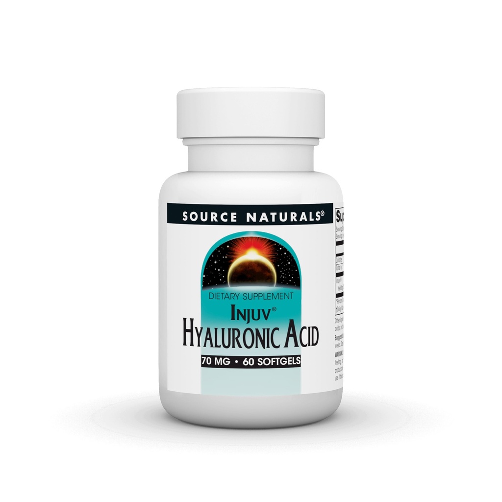 源のNaturals Hyaluronic酸のInjuv 70mg - 60のSoftgels