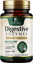 消化酵素 - Bromelain、Papain、Probiotics及びPrebioticsとのBloating及び腸の健康サポートのための極度の消化器多酵素の複合体-女性及び人のための消化の健康サポート- 120のカプセル
