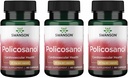 Swanson Policosanol - Supplement Helps Support Cardiovascular Health - All Natural Formula Aids Good Heart Health & Function - Helps Maintain Healthy Cholesterol Levels (60 Capsules, 20mg each) 3 Pack
