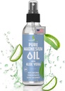 Pure Magnesium Oil Spray with Aloe Vera 8oz - Topical Magnesium Spray - Less Itchy - 100% Organic Oil - Made in USA