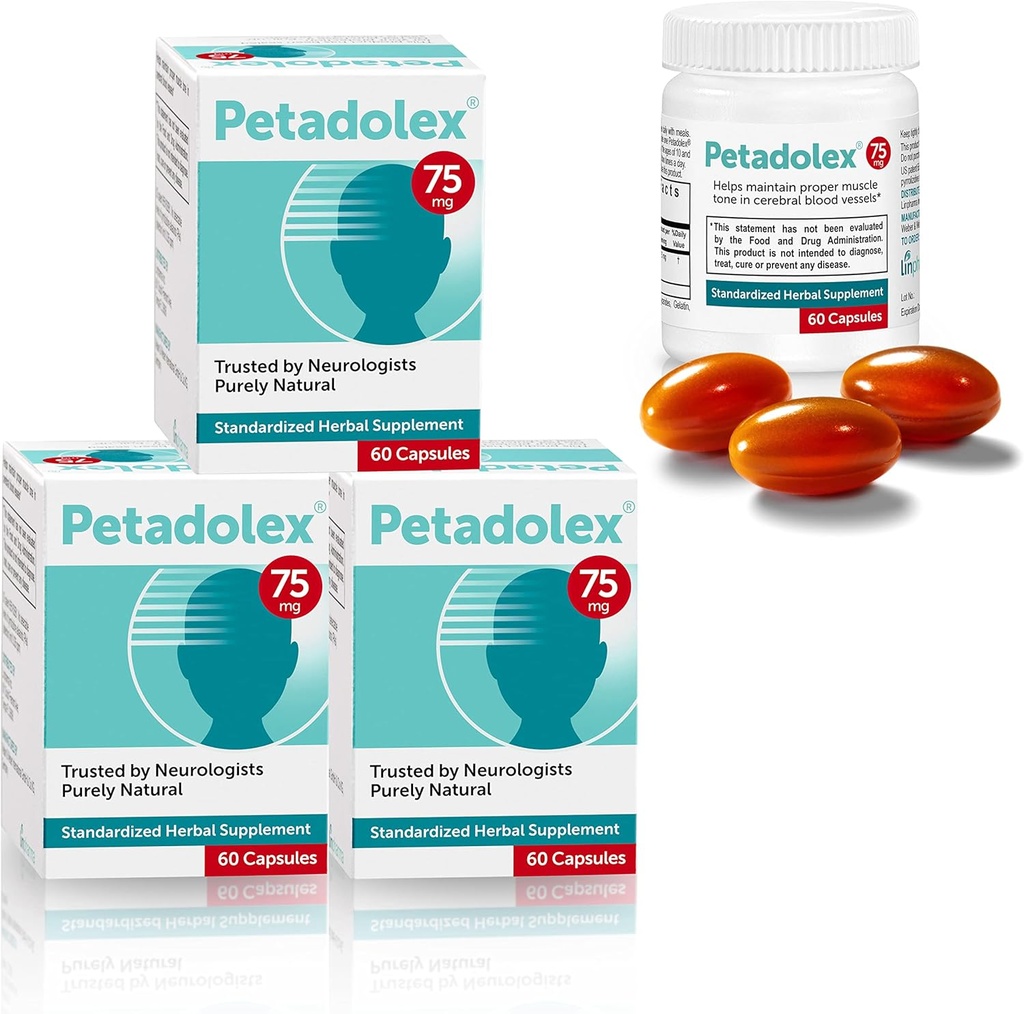 リンファーマ75mgは、脳の健康のためのPAフリーバターバールート抽出物を特許取得 - 3 Btl.