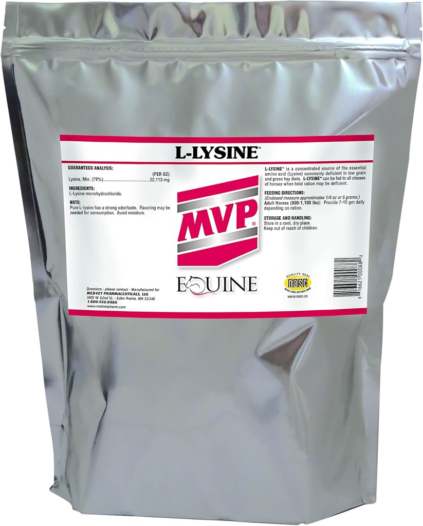 Equine Muscle/Immuneサポート用L-Lysine (5lb)