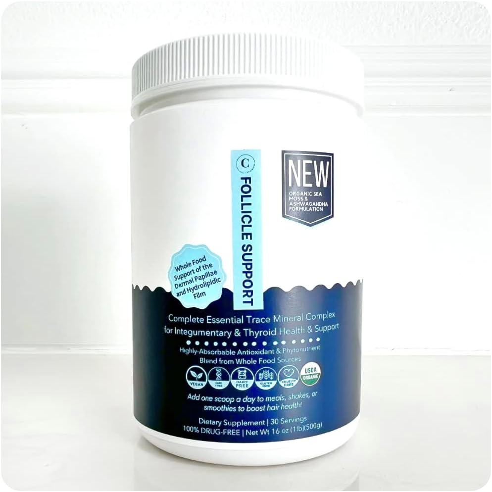 CRISANの完全な毛のFollicleサポート毛の成長の補足-海苔、鋸パルメット、Amlaおよび多く