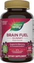Nature's Way Brain Fuel、メモリと集中力をサポート*、脳機能サポートサプリメント*、臨床的に勉強したCognigrape®、グレープ風味、60ガミー