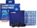 CryoMAX 冷たいパック、再使用可能な、乳液は放します、8 時間風邪療法、大きい、12" x 12" (1 カウント)