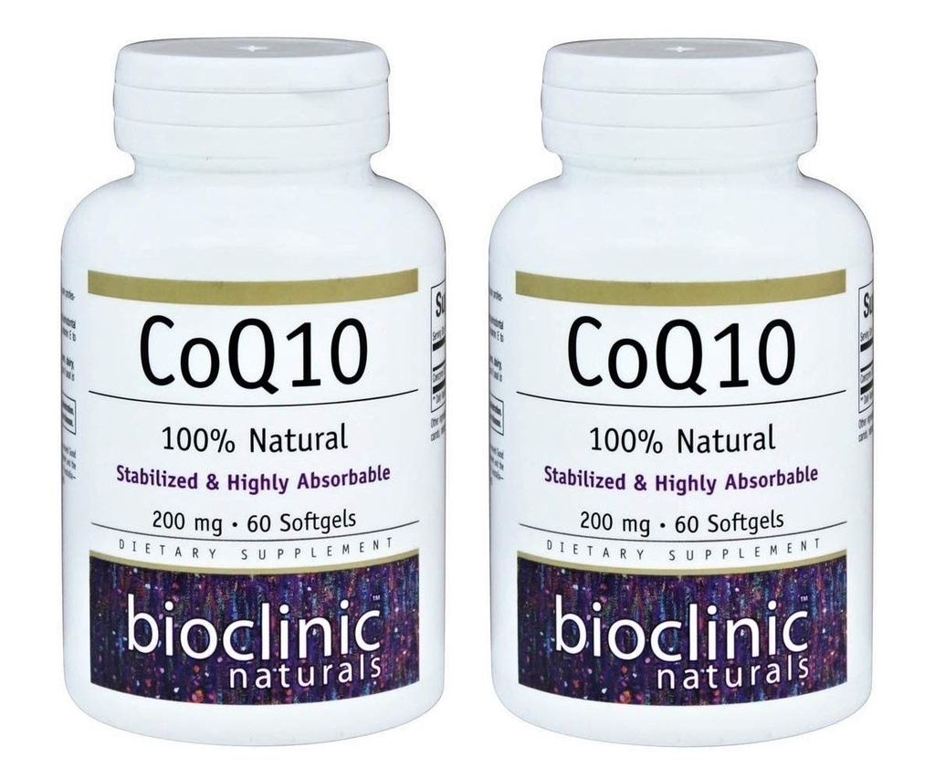 CoQ10 200mg 60のSoftgels (2のパック)