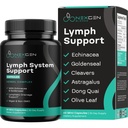 草のリンパシステム サポート補足-EchinaceaのGoldenseal Astragalus及びリンパ排水及び免疫サポートのためのHydroxytyrosol - ビーガン非GMOグルテンフリー(1か月)