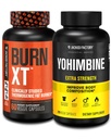 ヨヒンビンとジャッキ工場脂肪バーナー - 男性と女性のためのサーモニックサプリメント - バーンXT Thermogenic脂肪バーナー&ヨヒンビン余分な強度サプリメント2.5mg、270カプセル