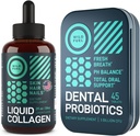 WILD FUEL Liquid Collagen Peptides with Biotin and Dental Probiotics for Fresh Breath Bundle
