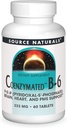 Source Naturals Coenzymated B-6は、健康な神経系*、333mg - 60のタブレットを促進します