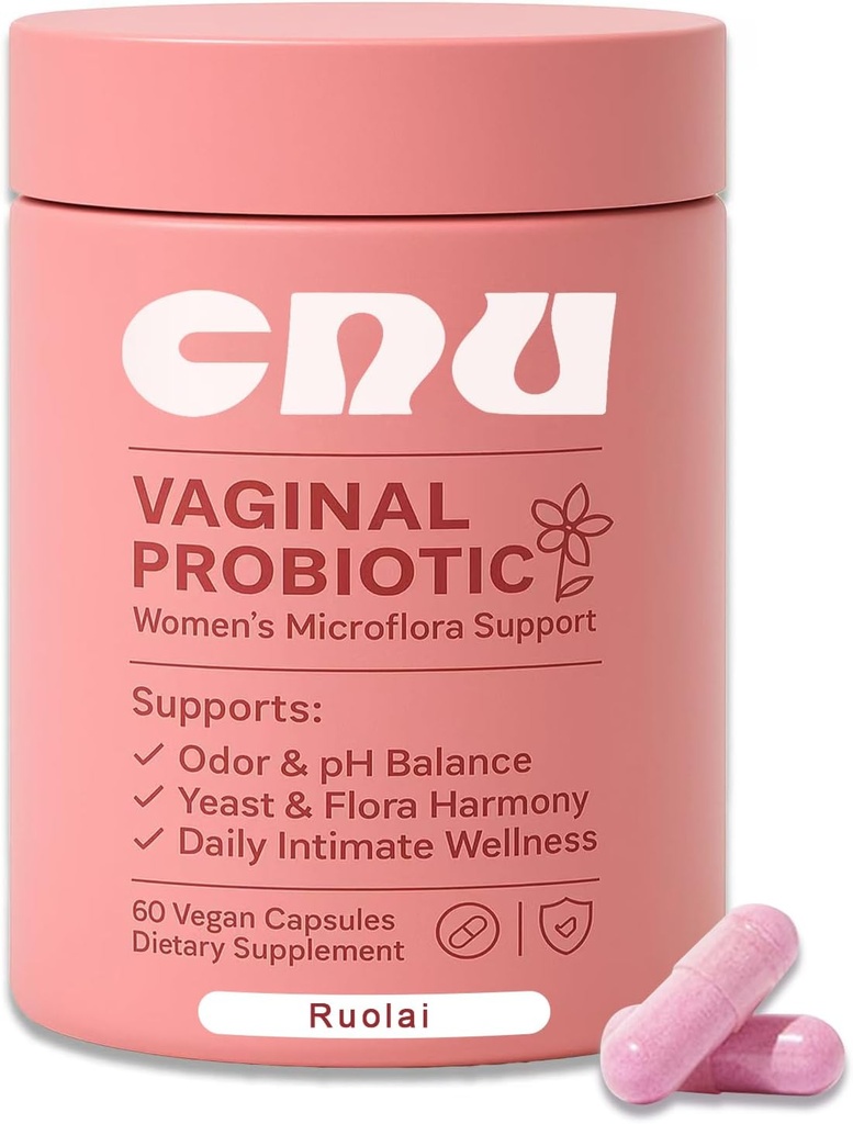 Ruolaiの女性の腟pHバランス及びLactobacillusのPrebiotics -健康な腟のFlora及び腟の臭気、60の計算を促進して下さい