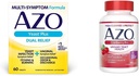 AZO Yeast Plusデュアルリリーフ60錠、イースト感染&腟症状救済+クランベリープロ尿道健康サプリメント600mg PACRAN、1サービング=クランベリージュース100 CTの1ガラス以上