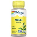 SOLARAY NEEM リーフ 400mg | ヘルシー・ブラッド・スキン・免疫・システムサポート | GMO・ヴィーガン・ラボ Verified | 100 VegCaps