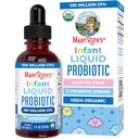 MaryRuth Organic USDA Organic Infant Liquid Probiotic Drops | ベビーエッセンシャル | 乳幼児向けプロバイオティクス | 乳幼児プロバイオティック ドロップ | 繁殖プロバイオティック ブレンド | 完全菜食主義者 | 完全菜食主義者 | GMO | 125 摂食