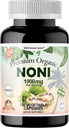 Dr.K&C HNHusaの優れた有機性Noni 1000のmg 120のベジギーのカプセルの強力な純粋な酸化防止剤サポート免疫系全体的な健康MorindaのCitrifoliaのエキスのビーガン非GMOの注入口の補足