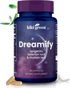 キキキグリーンDREAMIFYサプリメント - アピゲニン、バレリアンルート、ムレインリーフエキス - 残り、リラックス、健康的な睡眠サイクル - 90ビーガンカプセル