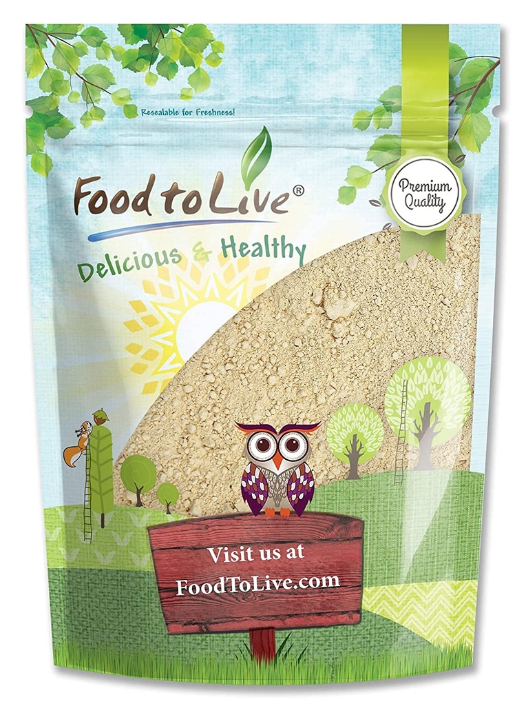 Food to Live - Black Maca Powder, 5 Pounds - Finely Ground Raw Dried Root, Kosher, Vegan, Non-Gelatinized Powder, Bulk