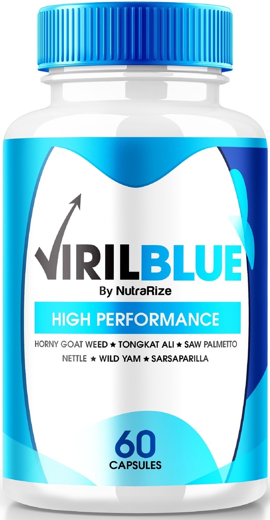 男性のためのVrilBlueのカプセル、Vrilの青い男性の補足、性能および自信、全面的な健康、公式の丸薬のレビューのための優れた栄養を支える全自然な方式(60のカプセル)