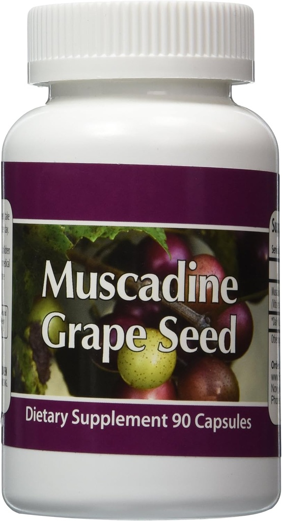 Muscadineのブドウの種90の計算のびん