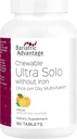 Bariatric Advantage - Chewable Ultra Solo Without Iron - Citrus - 90 Tablets - (Pack of 1)