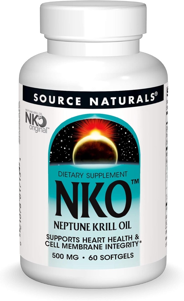 源のNKOのNepuneのKrillオイル、サポート中心の健康及び細胞の膜の整合性* 500 Mg - 60のSoftgels