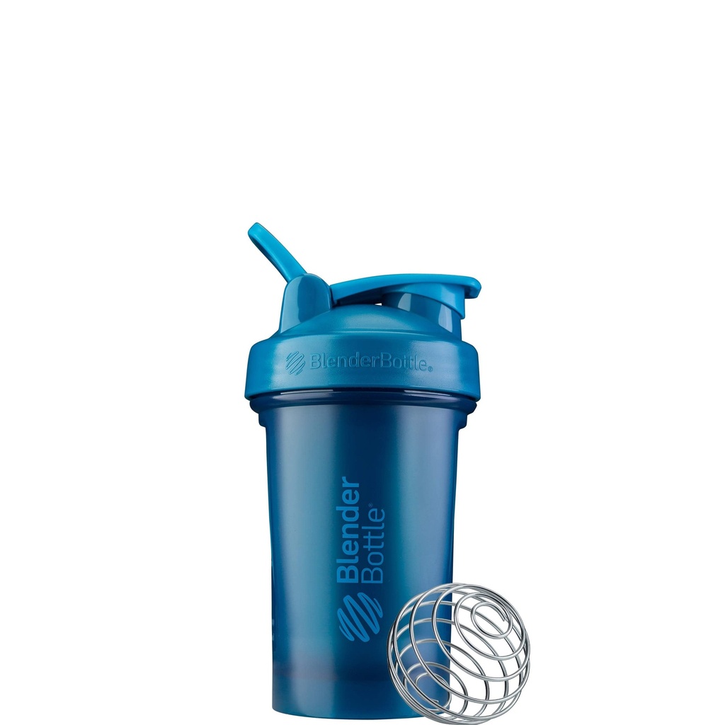 BlenderBottle古典的なV2シェーカーボトルは、タンパク質シェイクスとプレワークアウト、20-オンス、オーシャンブルーに最適