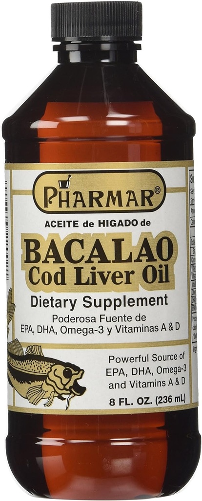 Pharmark Aceite De Higado De Bacalao Cod肝油(8オンス)
