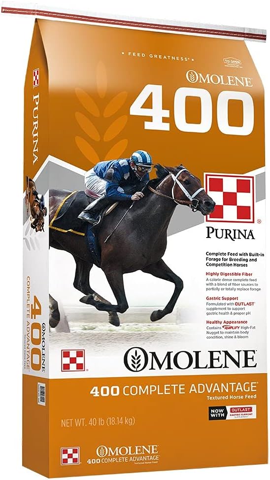 Purina Animal Nutrition Omolene 400 Complete Advantage 40lb