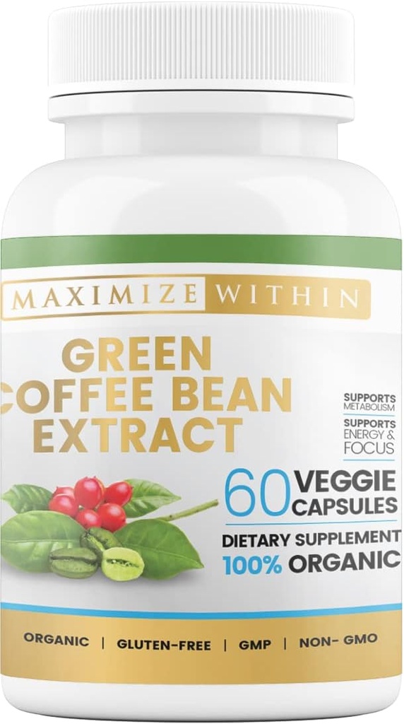 緑のコーヒー豆のエキス、60 ct の中で Maximize