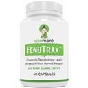 VitaMonk FenuTraxTM Fenugreekエキスの強力な50% Fenugreek種子エキスは、Femanusideのために標準化 - 高Furostanol GlycosideとSaponin含有量は、Testofenと比較して - 60カプセル