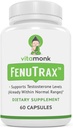 VitaMonk FenuTraxTM Fenugreekエキスの強力な50% Fenugreek種子エキスは、Femanusideのために標準化 - 高Furostanol GlycosideとSaponin含有量は、Testofenと比較して - 60カプセル