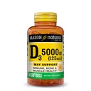 マソンナチュラルビタミンD3 125 mcg(5000 IU)、魚の肝臓油、50 Softgels、3のパックから骨、筋肉及び免疫の健康を支えて下さい