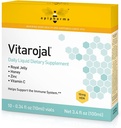 Vitarojal Royal Jelly - 蜂蜜、ビタミンC、亜鉛 - あなたの免疫システムをサポートし、自然エネルギーとウェルネスを促進します(10バイアル)