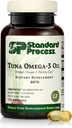 標準的なプロセスTuna Omega-3オイル-頭脳及び目の健康サポート補足-Omega-3の必須の脂肪酸の補足-補助皮の健康への栄養の補足- 120のSoftgels
