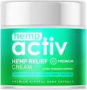 Hempのクリーム、Hemp、Menthol、MSM及びArnicaの4 Fl Ozの軽量の保湿の方式