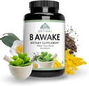 最適な健康システム B Awake | スーパービタミン・エナジーブレンド・全食品 + 酵素・吸着プロバイオティクス | 90カプセル