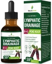 Poke Root Herbリンパシステムサポート、8-in-1のLymphatic排水低下はボディDetox及び免疫サポートw/クリーバーEchinaceaのエキスのための草の方式の補足のチンキを最大限に活用しました。 2oz
