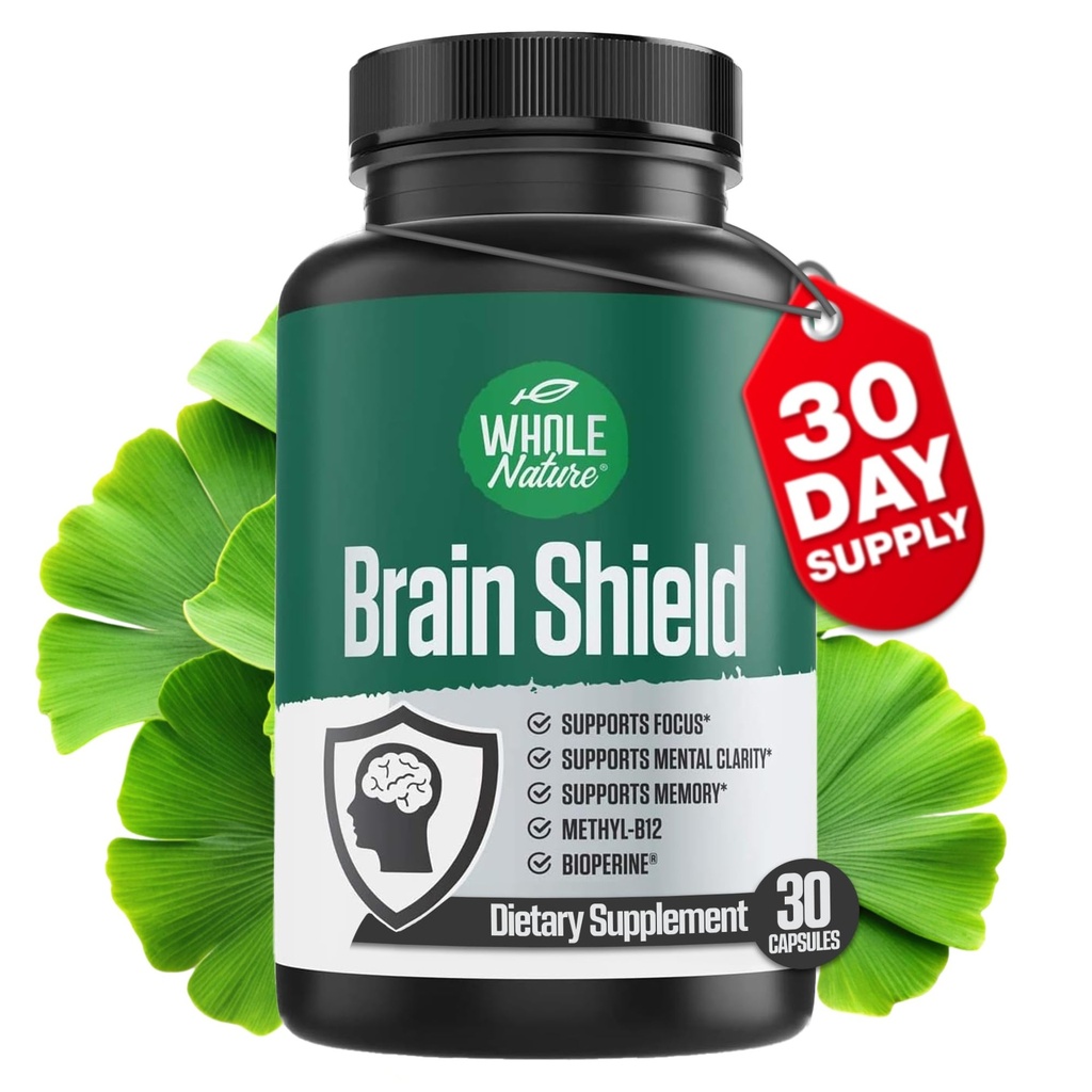 脳ブースターのnootropics - Ginkgo Biloba、アルファGPCおよびBacopa Monnieri、ビタミンB12、B3 - サポート焦点、記憶及び明快さ、エネルギー及び圧力救助。 (1)