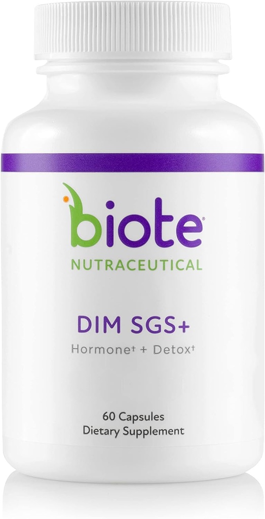 Biote Nutraceuticals - DIM SGS + - ホルモン+デトックス(60カプセル)