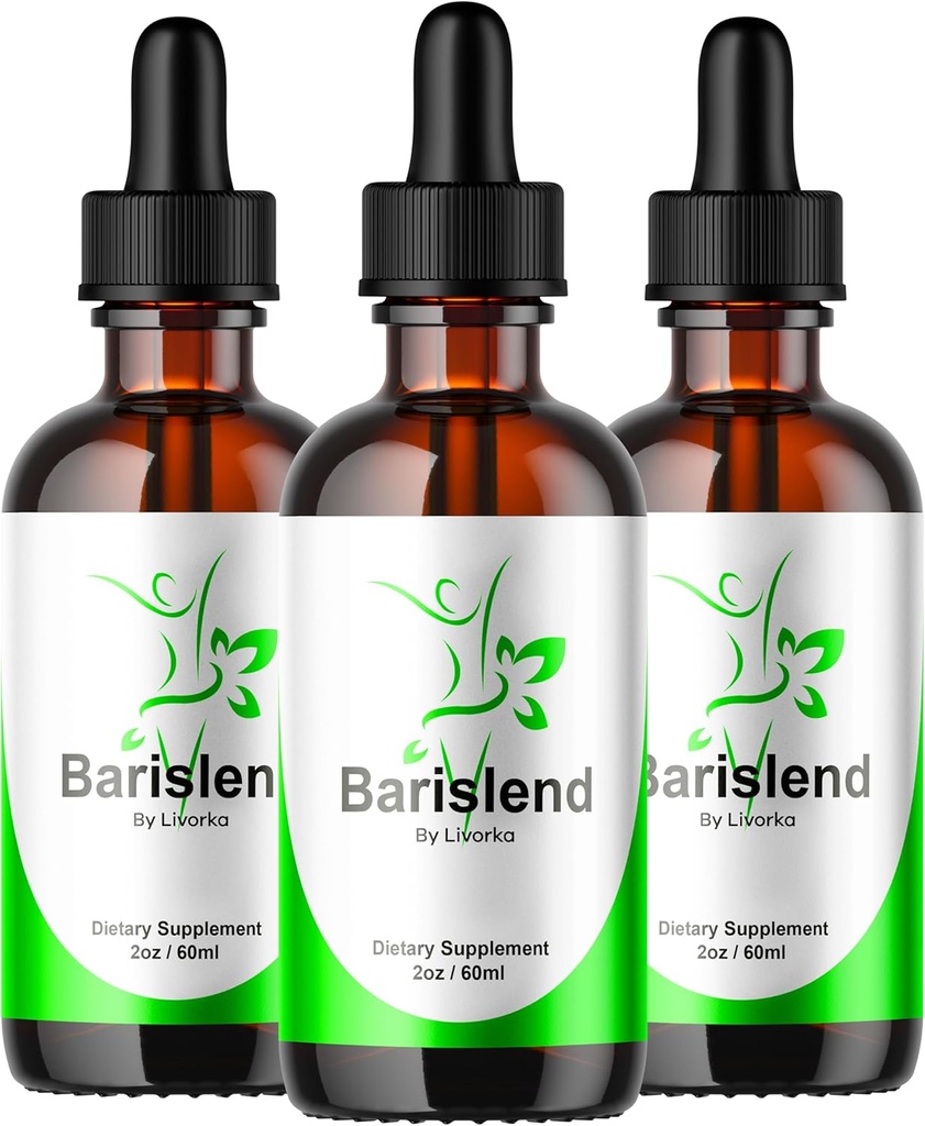 (3パック) Barislendの低下、Barislendの液体、公式のBarislendの液体の低下、Barislendsの高度の液体の低下の方式、Barislendの低下の補足サポート、3か月のための3本のびん