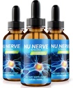 NutraRize (Pack of 3 Nu Nerve Drops, Nerve Health Support, All Natural Potent Supplement, Nutritional Formula for Healthy Nerve Growth, Official Blood Liquid Drops Reviews (90 Servings)