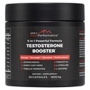 MEN'S PeakPerformance - 男性のためのテストステロンブースターサプリメント - ブーストスタミナ、筋肉の成長、エネルギー、強さ、持久力&ドライブ - Ashwagandha、Tribulus、L-Arginine、Tongkat Ali- 90カプセル