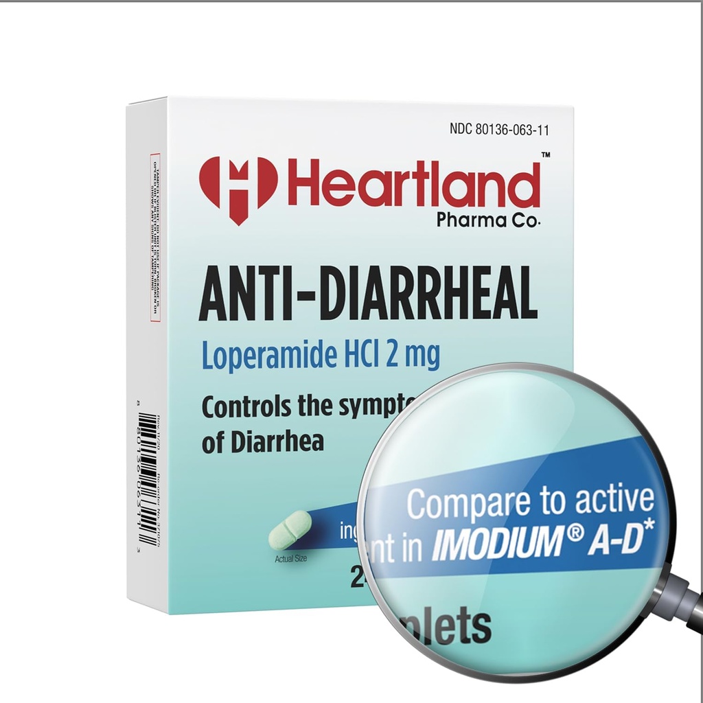 ロペルアミドHCL 2mgカプレット | 抗糖尿病薬 | ディアリアリリーフ | ブリスターパック | アメリカ製造 | 24カプレット