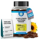 ヒマワリルシチン 1200 mg, ミルクフロー, 乳液なし & 乳液をブロックするママのための非GMOサポート 乳液のダクトをブロックします。, 脳, 神経 & 肝臓の健康, フォスホリピッド - 母親 100 ソフトゲル