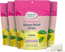 Sweetie Pie Organics プレガンシー 吐き気リリーフドロップ, ソオセ 最初のトリメスターモーニングシーネス, レモンフレーバー, 30 カウント, 4 パック