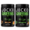 Jocko の燃料の緑の粉の束-健康な緑のジュースのための緑及びスーパーフードの粉-Spirulina、Chlorella、消化器系酵素、及びプロバイオティクスと友好的な Keto - 60 のサービング